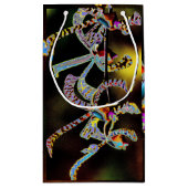 Orchideeën Gift Bag Klein Cadeauzakje (Achterkant)