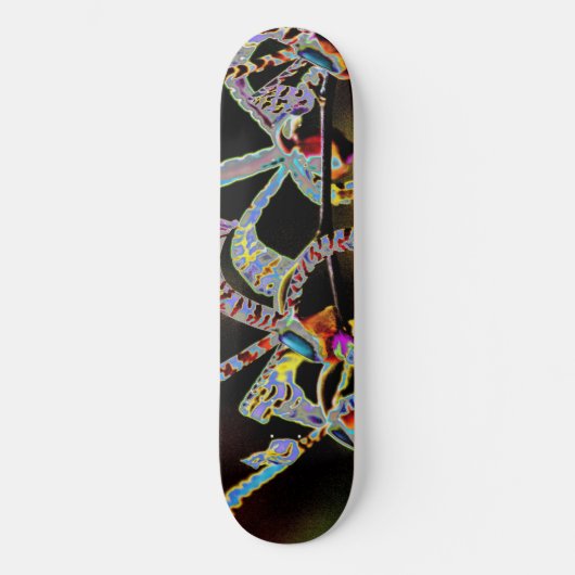 Orchideeën ii skateboard (Voorkant)
