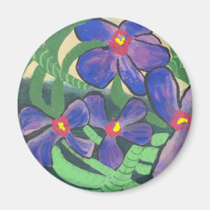 Orchideeën in Shade Magnet Magneet