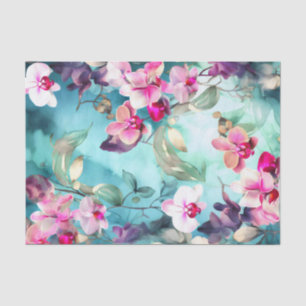 ORCHIDEEËN mooi bloemendecoupage papier