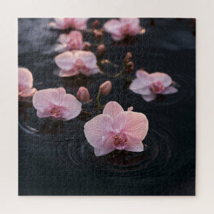 Orchideeën op Stilstaand Water Legpuzzel