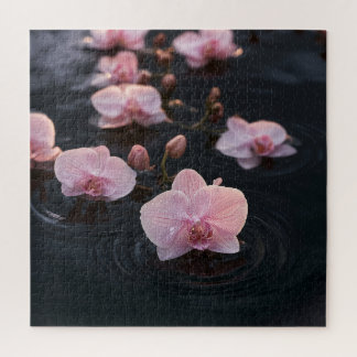 Orchideeën op Stilstaand Water Legpuzzel