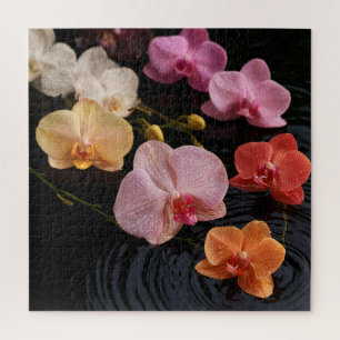 Orchideeën op Stilstaand Water Legpuzzel