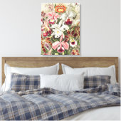 Orchideeën, Orchideae Denusblumen, door Ernst Haec Canvas Afdruk (Insitu (Slaapkamer))
