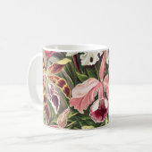 Orchideeën, Orchideae Denusblumen, door Ernst Haec Koffiemok (Voorkant links)