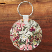Orchideeën, Orchideae Denusblumen, door Ernst Haec Sleutelhanger (Voorkant)