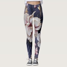 Orchideeën patroon leggings