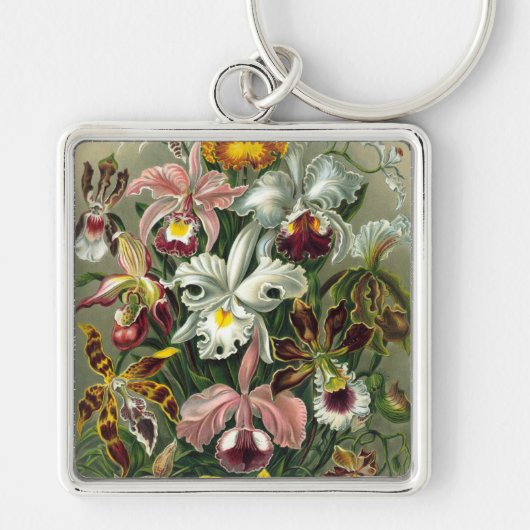  orchideeën sleutelhanger (Voorkant)