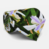 Orchideeën Stropdas (Opgerold)