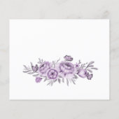 Orchideeën Tijdcapsule trouwjubileumkaart Flyer (Achterkant)