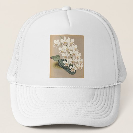 Orchideeën Trucker Pet (Voorkant)