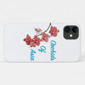 Orchideeën van Azië Dag Spa Case-Mate iPhone Case (Achterkant (horizontaal))