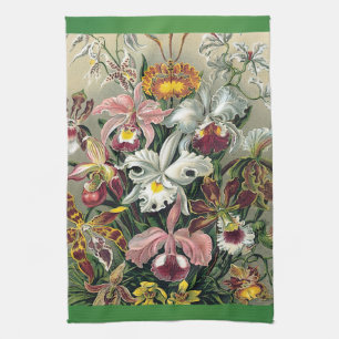 Orchideeën van Ernst Haeckel Theedoek