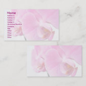 Orchideeën Visitekaartje (Voorkant / Achterkant)