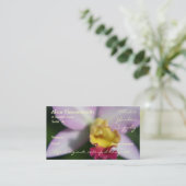 Orchideeën visitekaartjes (Staand voorkant)
