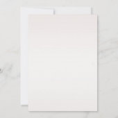 Orchideeën Waterverf bruiloft uitnodiging (Achterkant)