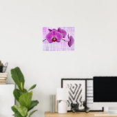 Orchideeënbloei Poster (Thuiskantoor)