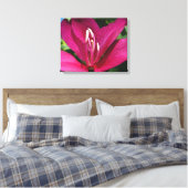 Orchideeënboom Bloesem Tropische Bloemen Canvas Afdruk (Insitu (Slaapkamer))