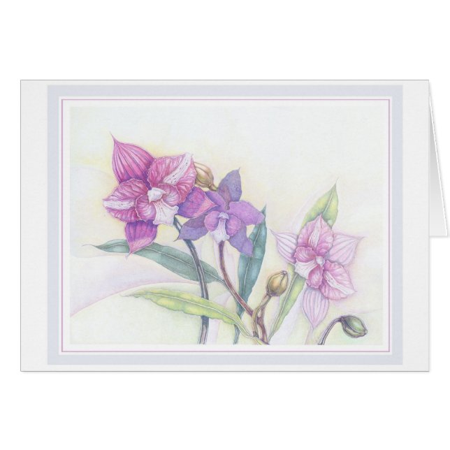 Orchidées (Devant horizontal)