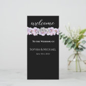 Orchidées Blanches-Mariages - Programme de mariage (Debout devant)