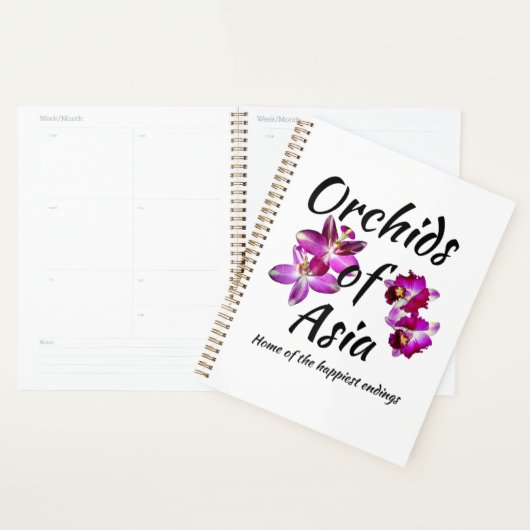Orchidées d'Asie (Devant avec enveloppe)