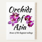 Orchidées d'Asie (Dos)