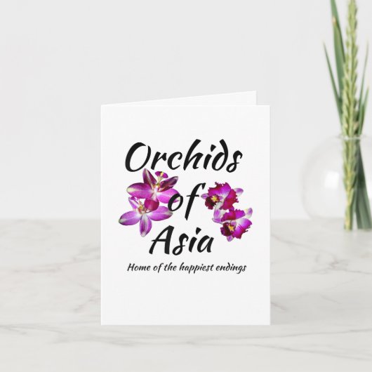 Orchidées d'Asie (Devant)