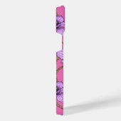 Orchidées et chaînes, violet et rose (Côté droit)