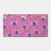 Orchidées et chaînes, violet et rose (Recto)