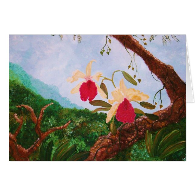 ORCHIDÉES HEUREUSES (Devant Horizontal)