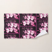 Orchidées japonaises (Serviette à main)