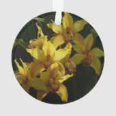 Orchidées Jaunes Sunlit Floral (dos)