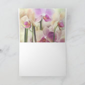 Orchidées Modernes | Ajouter votre initiale (Intérieur)