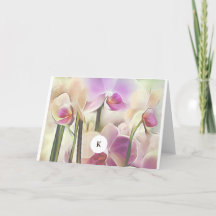 Orchidées Modernes | Ajouter votre initiale
