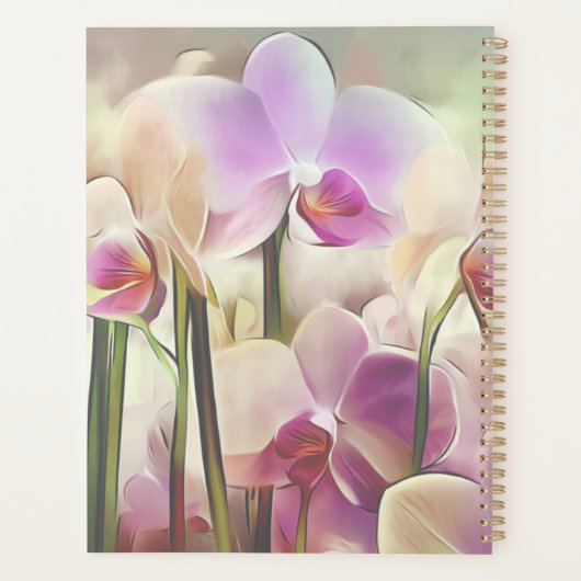 Orchidées Modernes | Ajouter votre planificateur i (Dos)