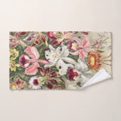 Orchidées, Orchidées Denusblumen par Ernst Haeckel (Serviette à main)