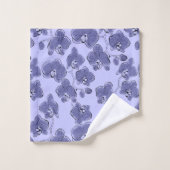 Orchidées phalaenopsis invisibles (Gant de toilette)