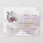 Orchidées roses RSVP (Devant)