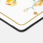 Orchidées rouges et jaunes personnalisées (Coin)