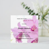 Orchidées Wedding shower-nuptiale ou Invitations d (Debout devant)