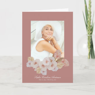 Orchids Celebration of Life Programme Programma