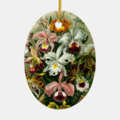 Orchids Illustratie Keramisch Ornament (Voorkant)