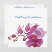 Orchids Indure Wedding Packets Kits Kaart (Voorkant / Achterkant)