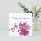 Orchids Indure Wedding Packets Kits Kaart (Staand voorkant)