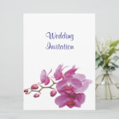Orchids Indure Wedding Packets Kits Kaart (Staand voorkant)