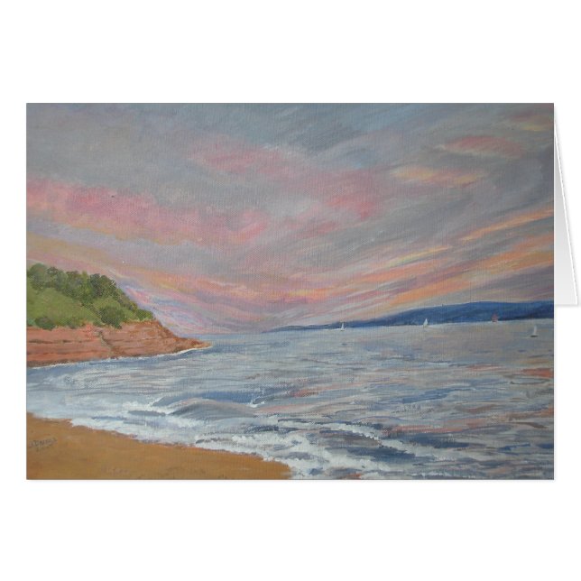 Orcombe Point Exmouth Devon Verenigd Koninkrijk (Voorkant Horizontaal)