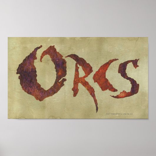 Orcs Poster (Voorkant)