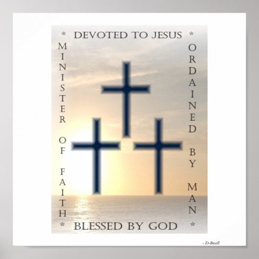 ordained3, - D-Bwell Poster (Voorkant)