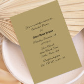 Ordainee être Eglise Ordination Invitation