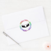Orde - Heilige Orden Ronde Sticker (Envelop)